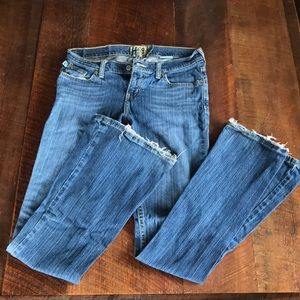 Hollister bell bottom jeans